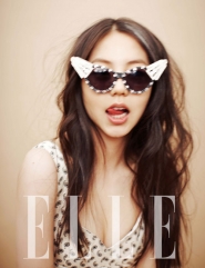 Wonder Girls' Sohee для Elle Korea July 2012