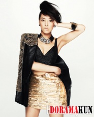 Yubin (Wonder Girls) для InStyle August 2012