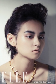 Woo Ri для Elle Korea September 2011