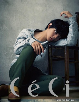 Yeo Jin Goo для CeCi Korea November 2013