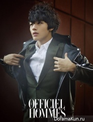Yeo Jin Goo для L’Officiel Hommes December 2013