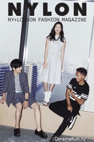 Yeo Jin Goo, Kim Yoo Jung, Jaden Smith для NYLON June 2013