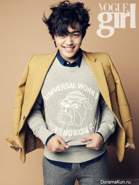 Yeo Jin Goo для Vogue Girl Korea November 2013