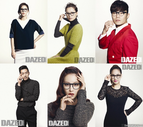 Oh Yeon Seo и др. для Dazed & Confused October 2012