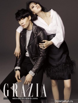Yoon Han, Yoo Ji Ahn для Grazia February 2014