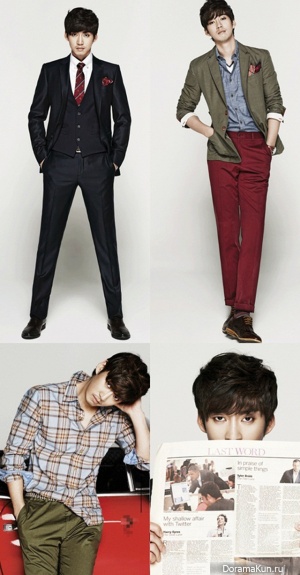Yoon Kye Sang для BASSO homme Catalogue 2012