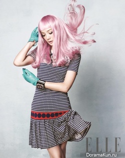 Yoon Seung Ah для Elle January 2013