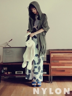 Yoon Seung Ah для Nylon Korea April 2012