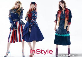 4Minute для InStyle March 2016