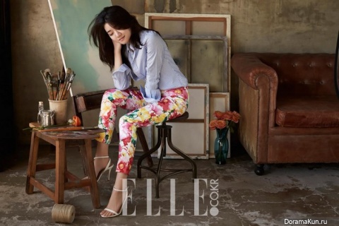 Go Ah Sung для Elle April 2016
