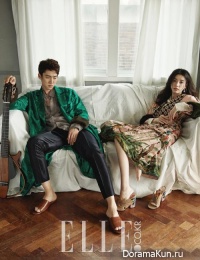 Han Hyo Joo, Yoo Yeon Seok для Elle April 2016 Extra