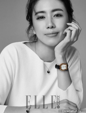 Hong Eun Hee для Elle October 2016