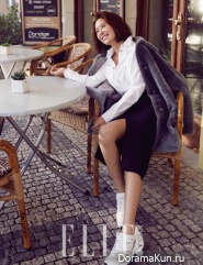 Hwang Jung Eum для Elle January 2016 Extra