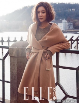 Hwang Jung Eum для Elle January 2016
