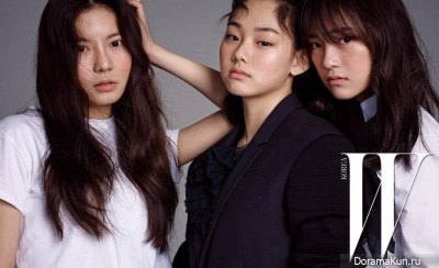 I.O.I (Kim Na Young, Kang Mina, Kim Se Jeong) для W Korea May 2016