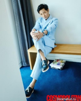Jin Goo для Cosmopolitan May 2016