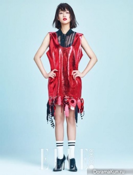 Jo Bo Ah для Elle January 2016 Extra