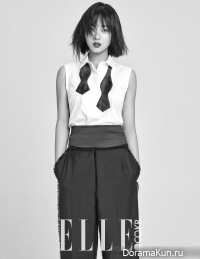 Jo Bo Ah для Elle January 2016
