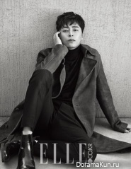 Jo Jung Seok для Elle March 2016