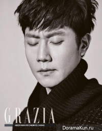Jung Woo для Grazia January 2016