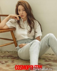Jung Yoo Mi для Cosmopolitan June 2016