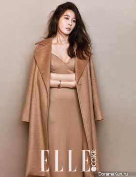Kim Ha Neul для Elle January 2016