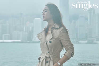 Kim Hyo Jin для Singles October 2016