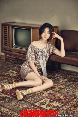 Yoon Si Yoon, Kim Sae Ron для Cosmopolitan May 2016