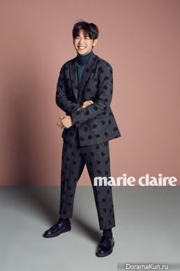 Lee Hak Joo для Marie Claire February 2016