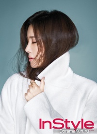 Lee Ji Ah для InStyle January 2016