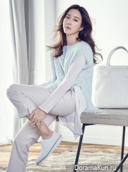 Lee Ji Ah для Noblesse April 2016
