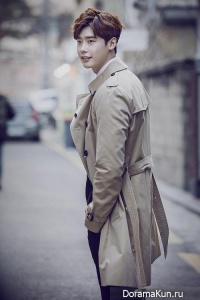 Lee Jong Suk для InStyle March 2016