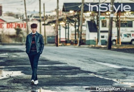 Park Seo Joon для InStyle January 2016