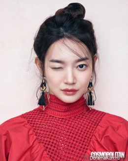 Shin Min Ah для Cosmopolitan March 2016 Extra