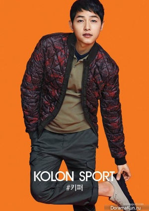 Song Joong Ki для Kolon Sport 2016 CF