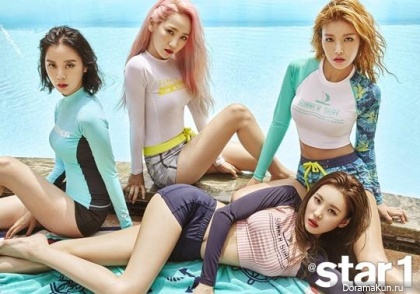 Wonder Girls для @Star1 July 2016