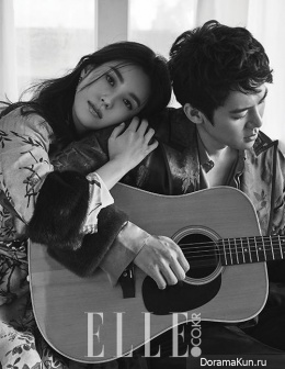 Han Hyo Joo, Yoo Yeon Seok для Elle April 2016
