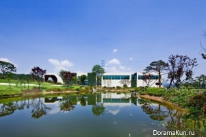 Корея. Клубный дом для игры в гольф