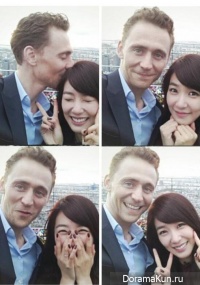 Interview Tom Hiddleston with Tiffany (SNSD)