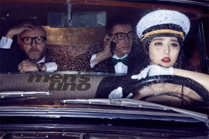 Fan Bingbing, Domenico Dolce and Stefano Gabbana Для Men’s Uno 07/2011