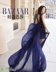 Zhou Xun Для Harper’s Bazaar 03/2012