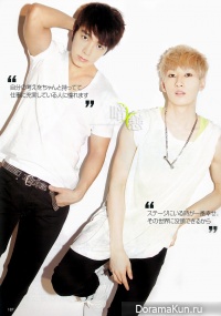 Интервью Eunhyuk и Donghae (Super Junior) для журнала VIVI (апрель 2012)