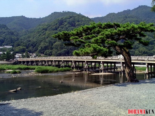 Япония. Мост Тогэцукё.
