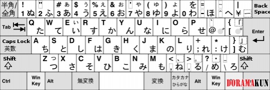 японская клавиатура