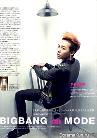 Интервью G-Dragon журналу Spur