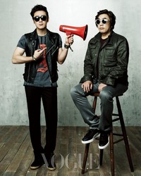 Uhm Tae Woong, Lee Yong Ju для Vogue Korea April 2012