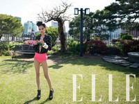 Woo Ri для Elle Korea June 2012